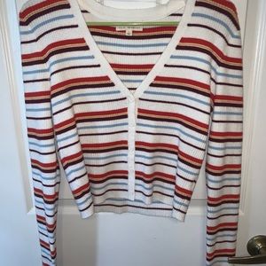 Colorful striped Pacsun Top